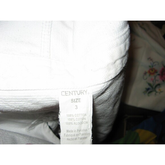 Century Martial Arts Karate Heavy Uniform Gi Student White Size 3 - Picture 5 of 5